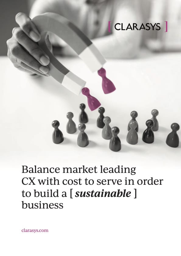 Balance-market-leading-CX-with-cost-to-serve-in-order-to-build-a-sustainable-business-whitepaper-thumbnail-Clarasys